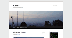 Desktop Screenshot of kj6art.com